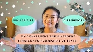 VCE Comparative: Finding Similarities and Differences with the CONVERGENT and DIVERGENT Strategy