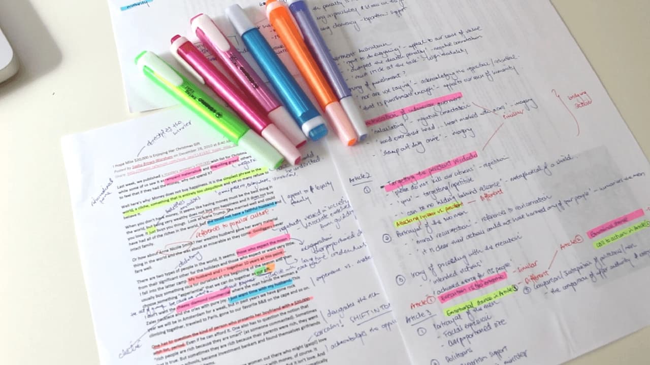 Notes on EFFECTIVE note-taking