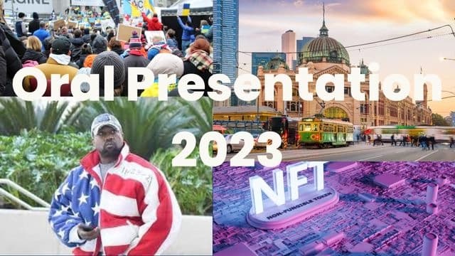 VCE English Oral Presentation Topics 2023
