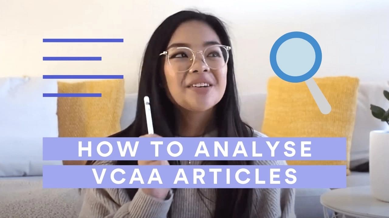 Analyse VCAA 2020 Sample Language Analysis Article with Me
