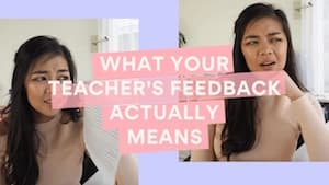 Teacher feedback no one understands