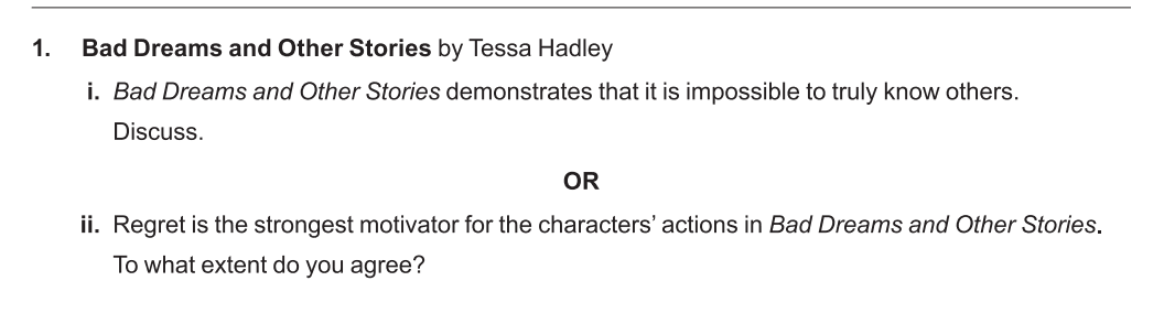 EAL - Essay Prompts 2