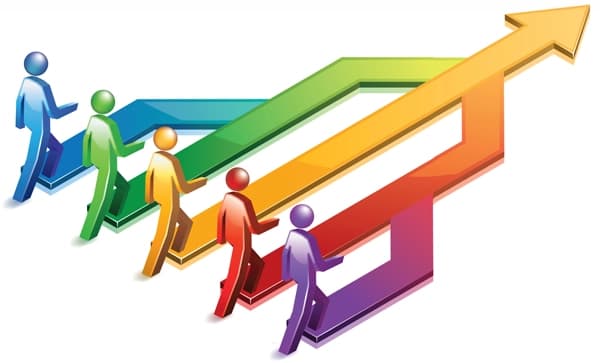 Collaboration not competition and telling yourself “you can!”